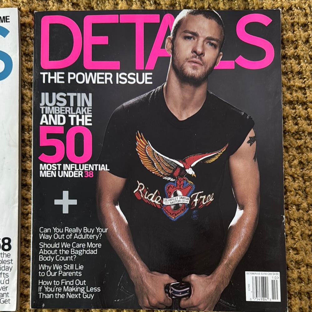 Justin Timberlake Magazine Collection - Picture 3 of 6